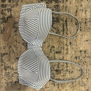J-Crew Stripped Bathing Suit Top